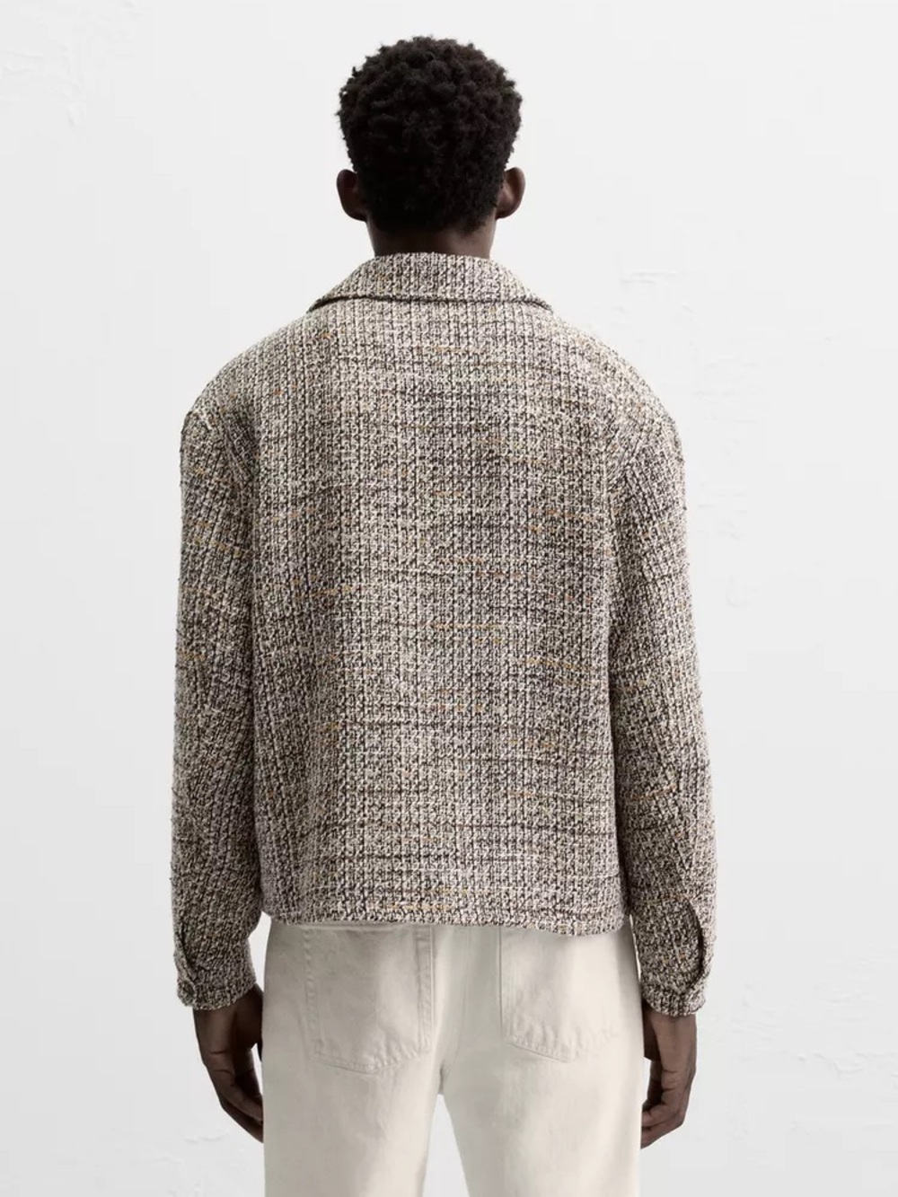 Zara Textured Zip-Front Jacket - Picture 15 of 15